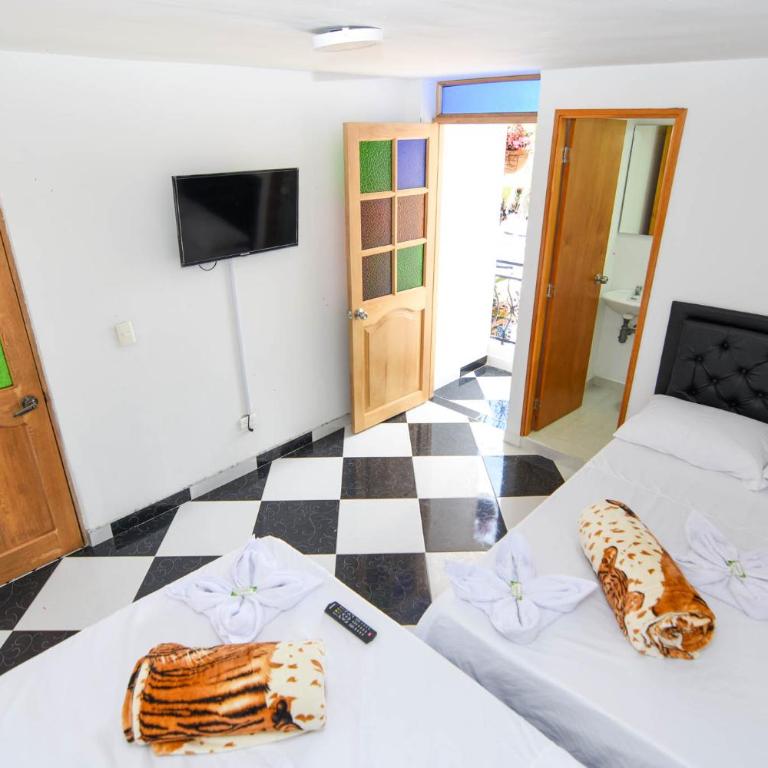 Hotel El Paisaje - Habitación Doble Superior - 2 camas, con vistas a la ciudad - 4