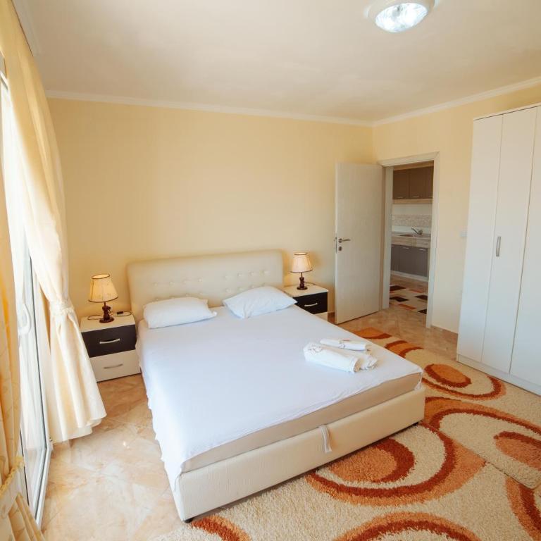 Apartments Panorama Alaj - Dvokrevetna Soba sa Bračnim Krevetom sa Balkonom i Pogledom na More - 28