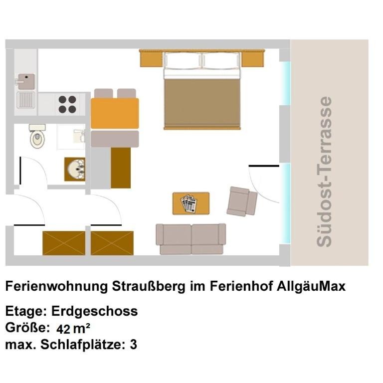 Ferienhof AllgäuMax - Apartment mit Bergblick - 12 - 1