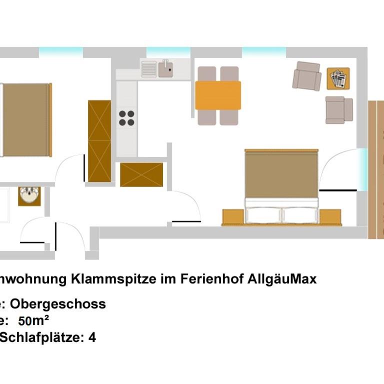 Ferienhof AllgäuMax - Apartment mit Bergblick - 16 - 2