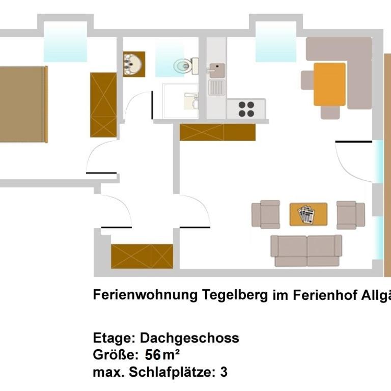 Ferienhof AllgäuMax - Apartment 18 mit Bergblick - 1
