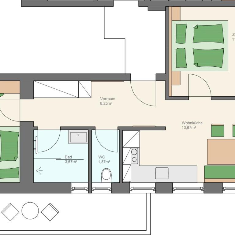 Stockhambauer - Ferienwohnung "Grafenbergblick" - 8