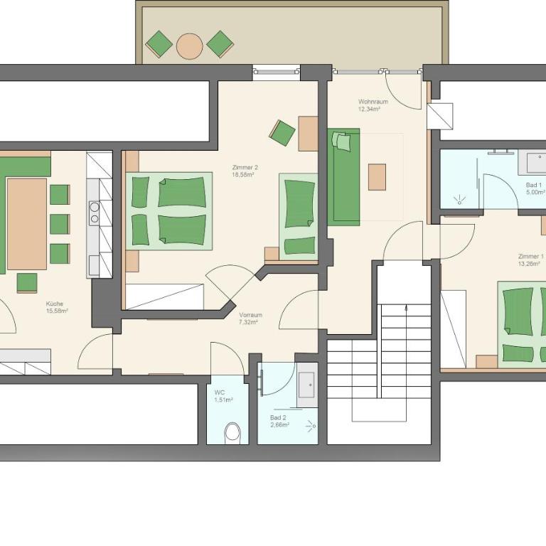 Stockhambauer - Ferienwohnung "Panoramablick" - 10