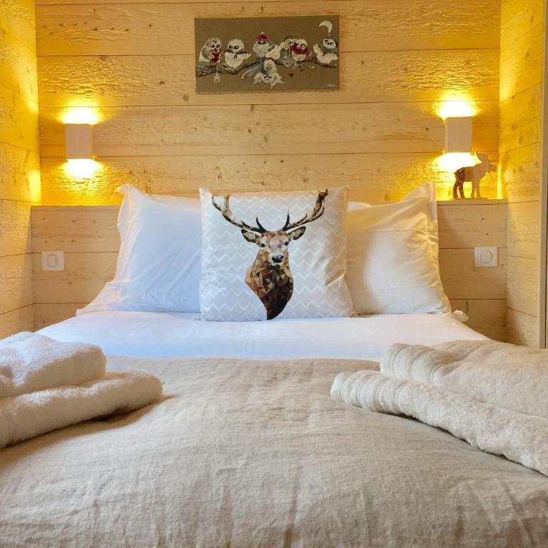 Chalet Le Flocon Bleu - Mauselaine avec vue sur le Lac de Gérardmer - Chalet 3 Chambres - 4