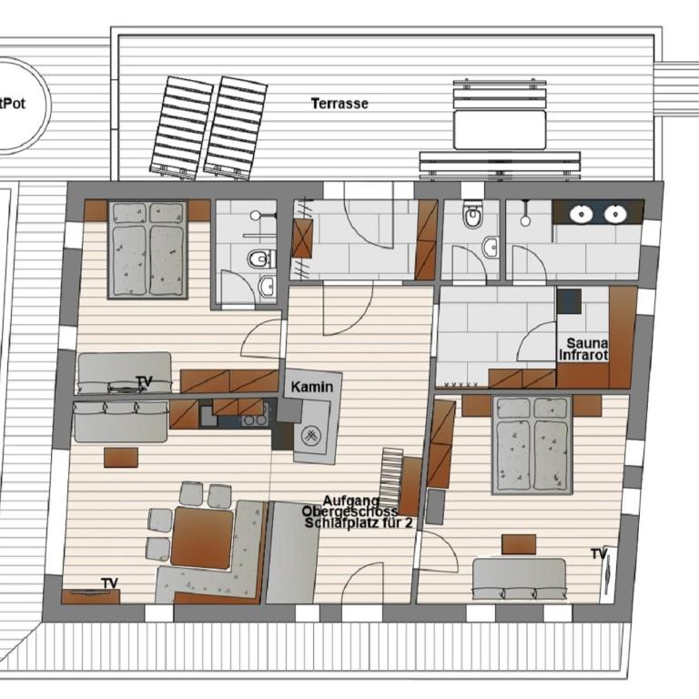 Highking Chalet Grünegg - Two-Bedroom Chalet - 34