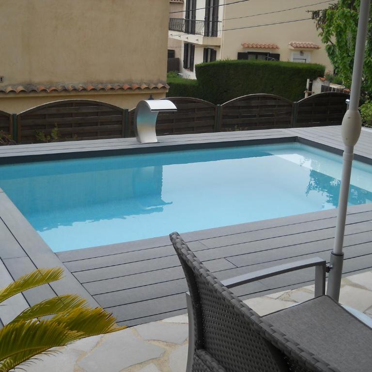 STUDIO INDEPENDANT LA TURBIE - Studio - Vue sur Piscine - 14