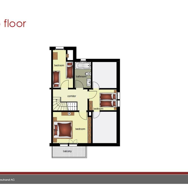 Apartment Bärhag - GRIWA RENT AG - Apartment mit 3 Schlafzimmern und Balkon - 20