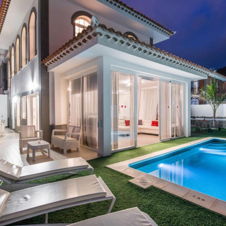 LUXURY WHITE VILLA with sea view, heated pool - Villa - 59