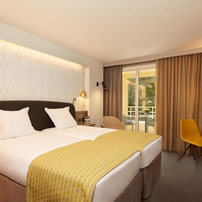 Auteuil Tour Eiffel - Chambre Double ou Lits Jumeaux avec Balcon - 1