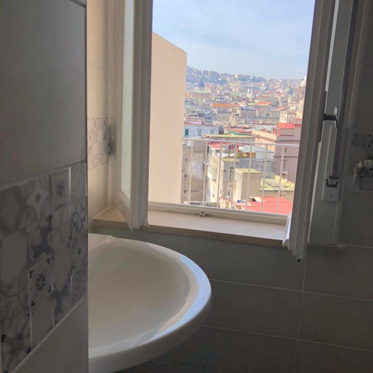 Ottieri Apartment Napoli Room&Kitchen with Panoramic View - Family Room with Sea View - 9