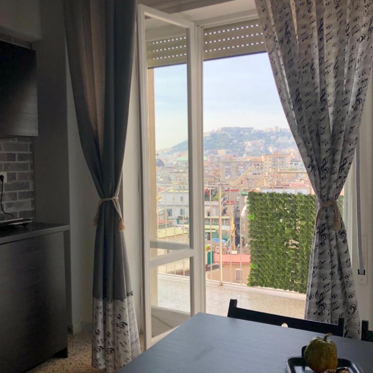 Ottieri Apartment Napoli Room&Kitchen with Panoramic View - Family Room with Sea View - 8