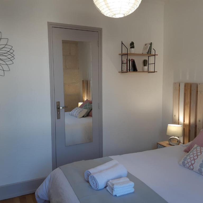 Le Vaillant, appartement T2, proche gare, hyper-centre et marais, 1 à 2 personnes, WIFI - Appartement - 9