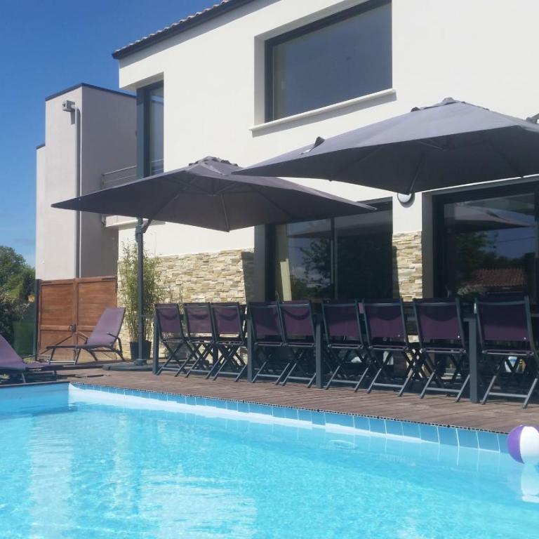 Villa Meilleraie piscine chauffée et spa en options - Villa - 4