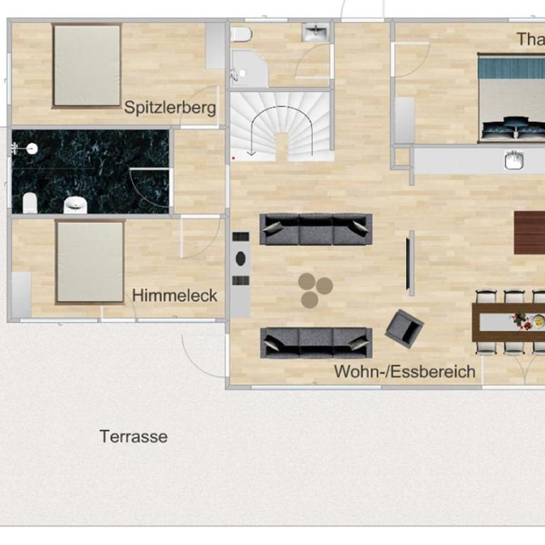 Wald Lounge - Haus mit 5 Schlafzimmern - 46