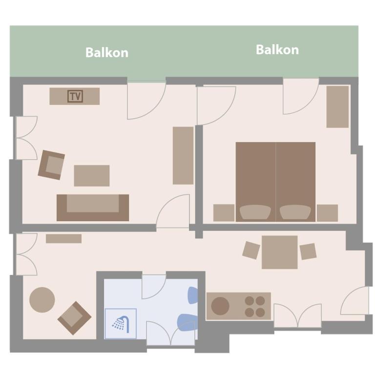 Rostalm - Apartment mit 1 Schlafzimmer - 10