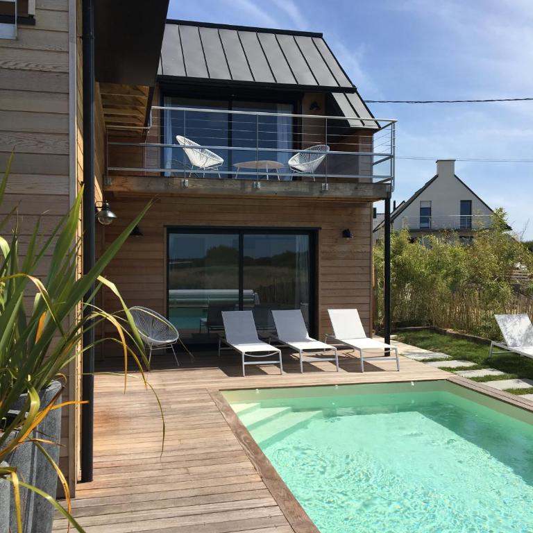 Villa Mané Lann Maison d'hôtes & spa - Suite avec Piscine Privée - 6