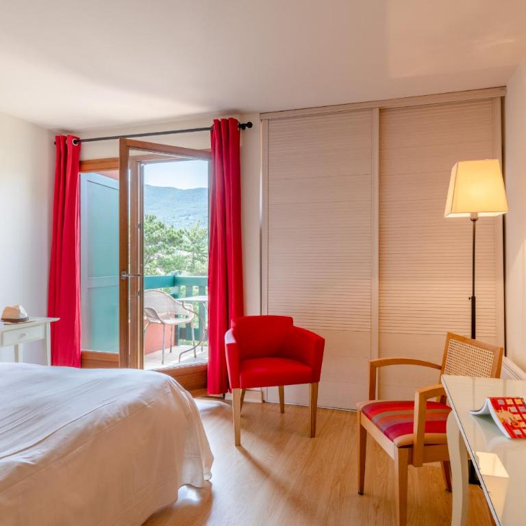 Hôtel-Résidence la Pinède - Chambre Double Basique - 4
