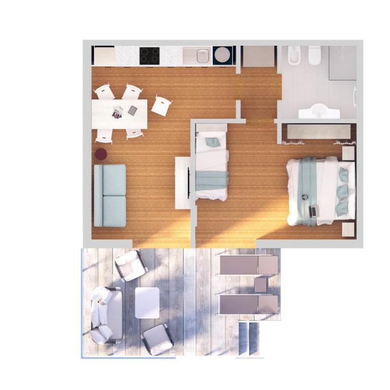 Lino delle Fate Eco Resort - Appartamento con 1 Camera da Letto - 11