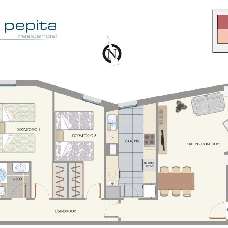 Villa Pepita - Three-Bedroom Apartment - 43