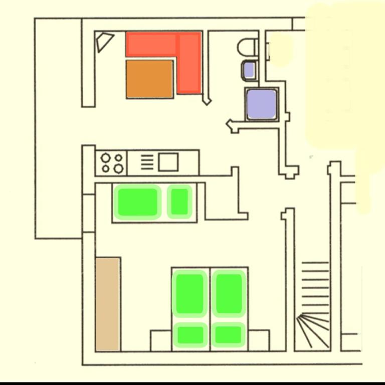 Pension Epple - Apartment mit 1 Schlafzimmer und Balkon - 1