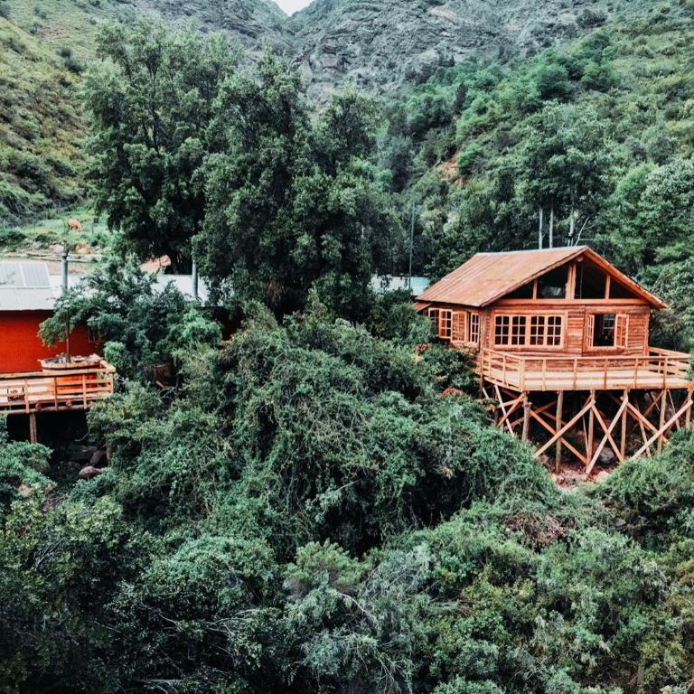 Parque Guaiquivilo, Cabañas de montaña con tinaja privada - Three-Bedroom Chalet - 8