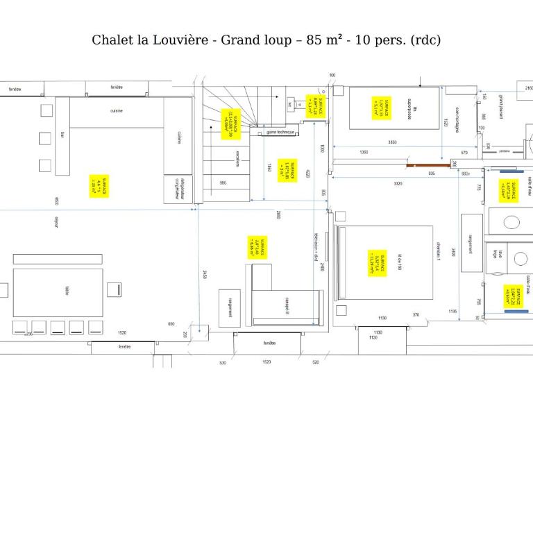 chalet la Louvière - Appartement en Duplex - 26