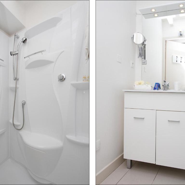 Bleu Mer Duplex & Suites - Appartement en Duplex - Vue sur Jardin Intérieur ou Arrière-Cour - 8