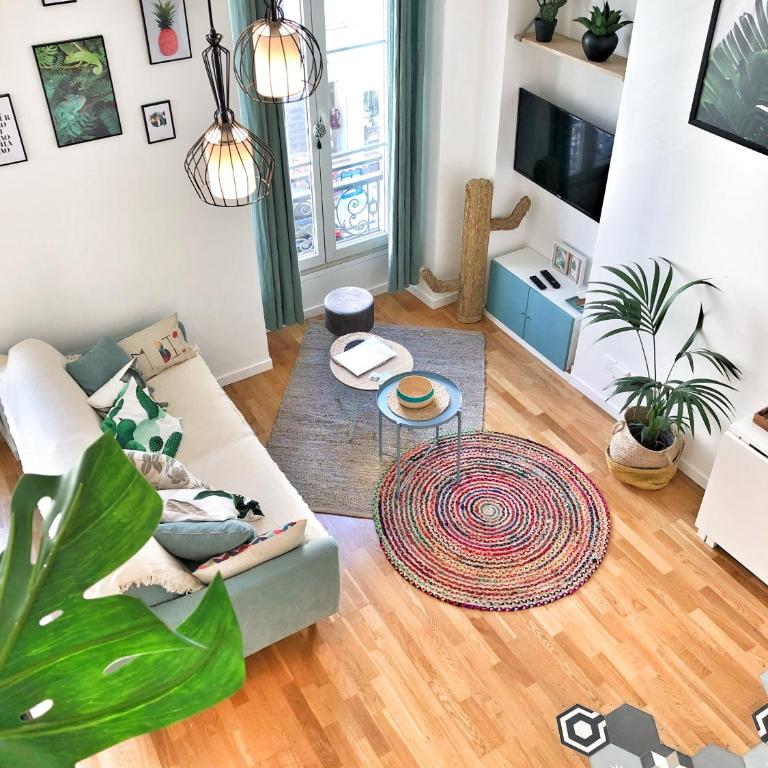 Homelivia, Appart FRIDA, mezzanine, déco raffinée et balcon - Appartement - 1