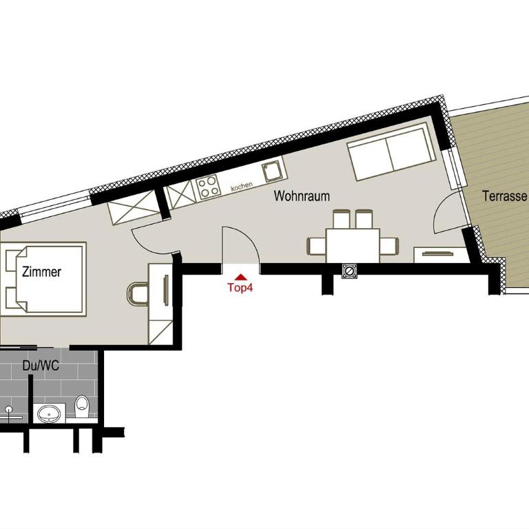 Biwak Appartements - Apartment mit Terrasse - 6