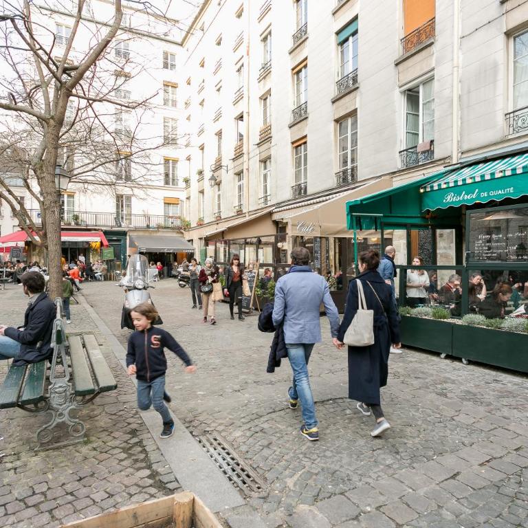 Le Marais Place Sainte Catherine With AC - Appartement Supérieur - 18