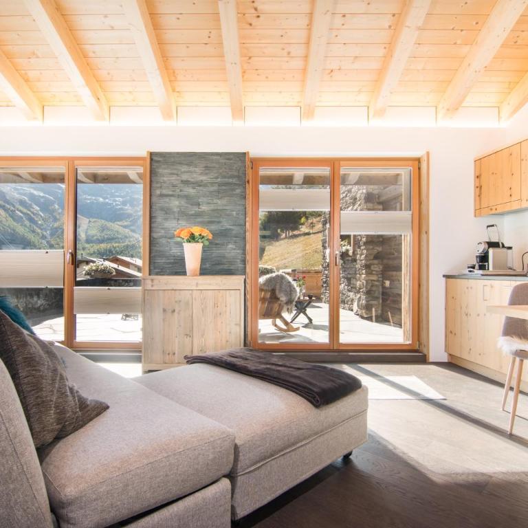 Boutique Lodge Spycher - Deluxe Loft mit Bergblick und Terrasse - 7