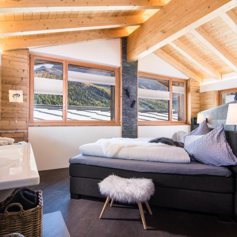 Boutique Lodge Spycher - Deluxe Loft mit Bergblick und Terrasse - 8