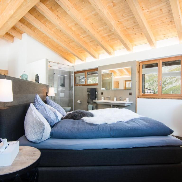 Boutique Lodge Spycher - Deluxe Loft mit Bergblick und Terrasse - 9