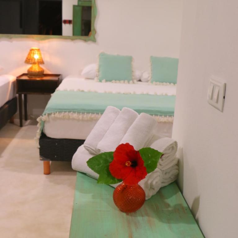 Punta Piedra Beach Posada - Habitación Familiar Estándar - 6