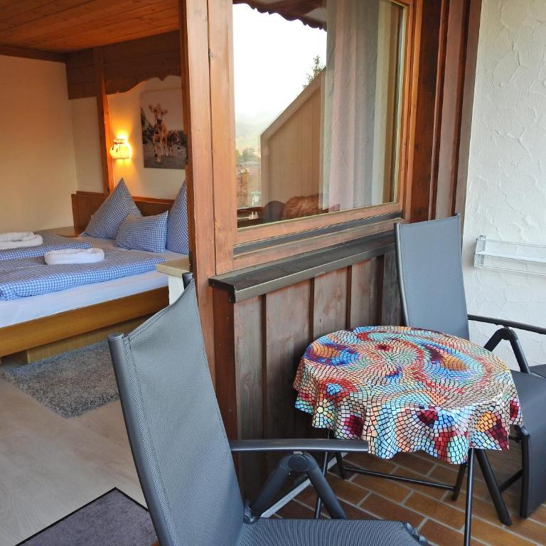 Ferienwohnungen am Schlossberg - Partner von Oberstaufen PLUS - Appartamento Quadrilocale con Balcone e Terrazza Grande - 9