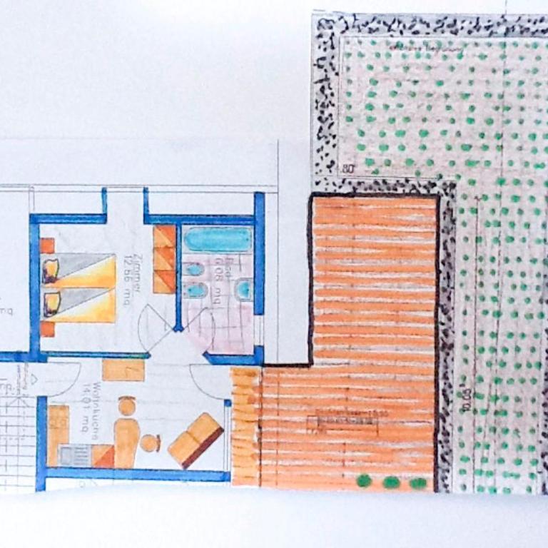 Appartement Pichler - Appartamento con 1 Camera da Letto e Terrazza - 13
