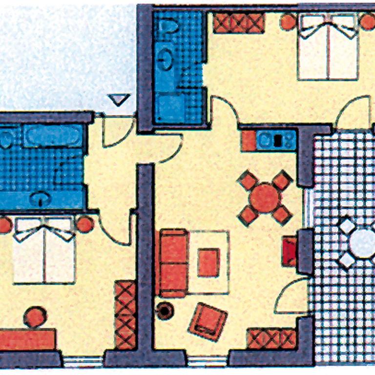 Villa Engstler - Appartments - Apartment mit 2 Schlafzimmern und Balkon - 12