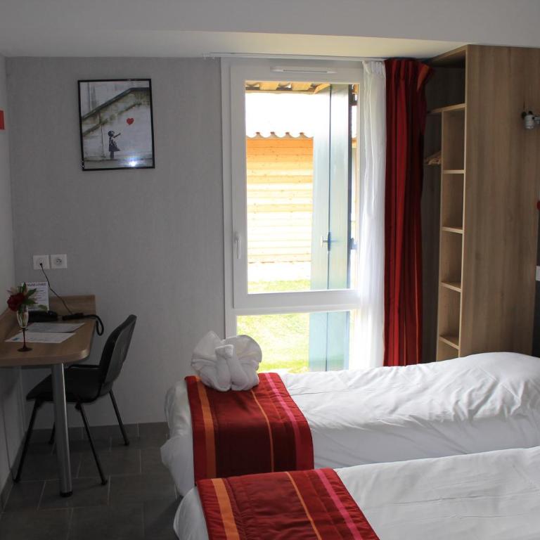The Originals City, Hôtel Albizia, Sarlat-la-Canéda - Chambre Lits Jumeaux - 1