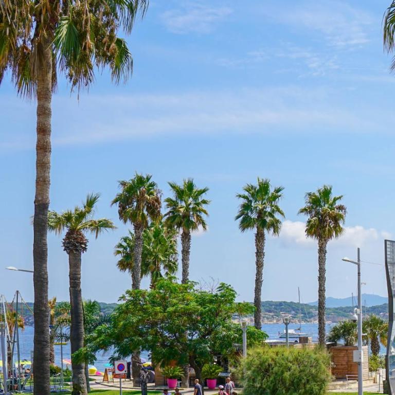 Les balcons de Bandol Centre ville avec vue mer et face à la plage - Studio - 9