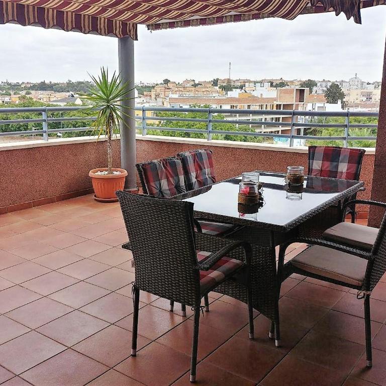 ÁTICO TERRAZA 65m. Playa, piscina, A/C, Wifi - Apartamento - 35