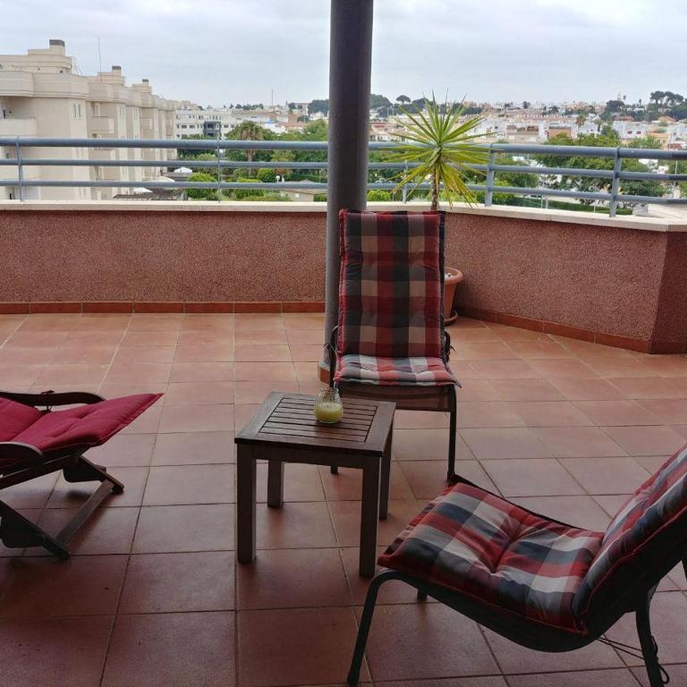 ÁTICO TERRAZA 65m. Playa, piscina, A/C, Wifi - Apartamento - 46