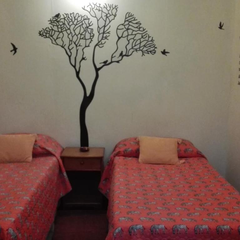 Alojamiento centro Valparaìso - Habitación Doble Estándar - 2 camas - 1