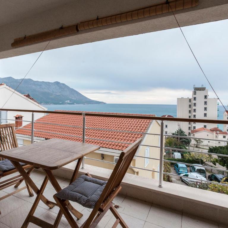 Apartment-Hotel Vila Petrovic-Becici - Apartman sa 2 Spavaće Sobe i Pogledom na More - 1