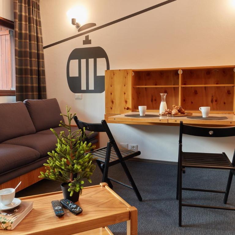 BASE CAMP alpine apartments - One-Bedroom Apartment with Balcony - 4