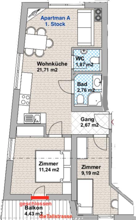 Tuxie Haus - Standard Apartment - 7