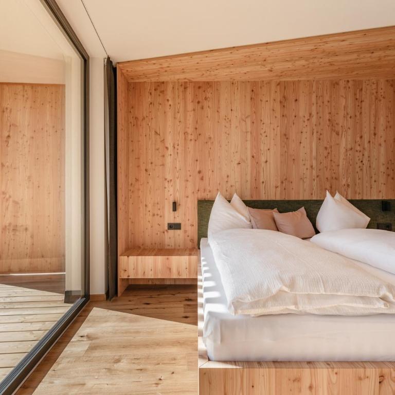 Oberhauser Hütte Rodenecker - Lüsner Alm - Deluxe Double Room with Balcony - 7