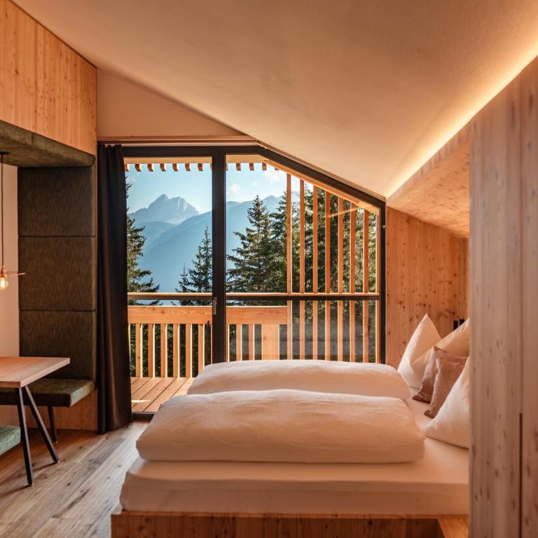 Oberhauser Hütte Rodenecker - Lüsner Alm - Deluxe Double Room with Balcony - 2