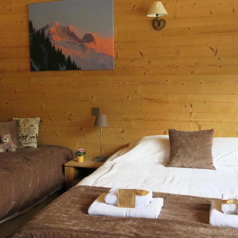 Le Dahu - Chambre Double Supérieure - Vue sur Montagne - 3