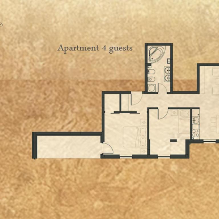 Apartment-Hotel Vila Petrovic-Becici - Deluks Apartman s Pogledom na More - 13