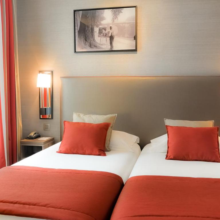 Hôtel Marais Bastille - Chambre Lits Jumeaux - 11